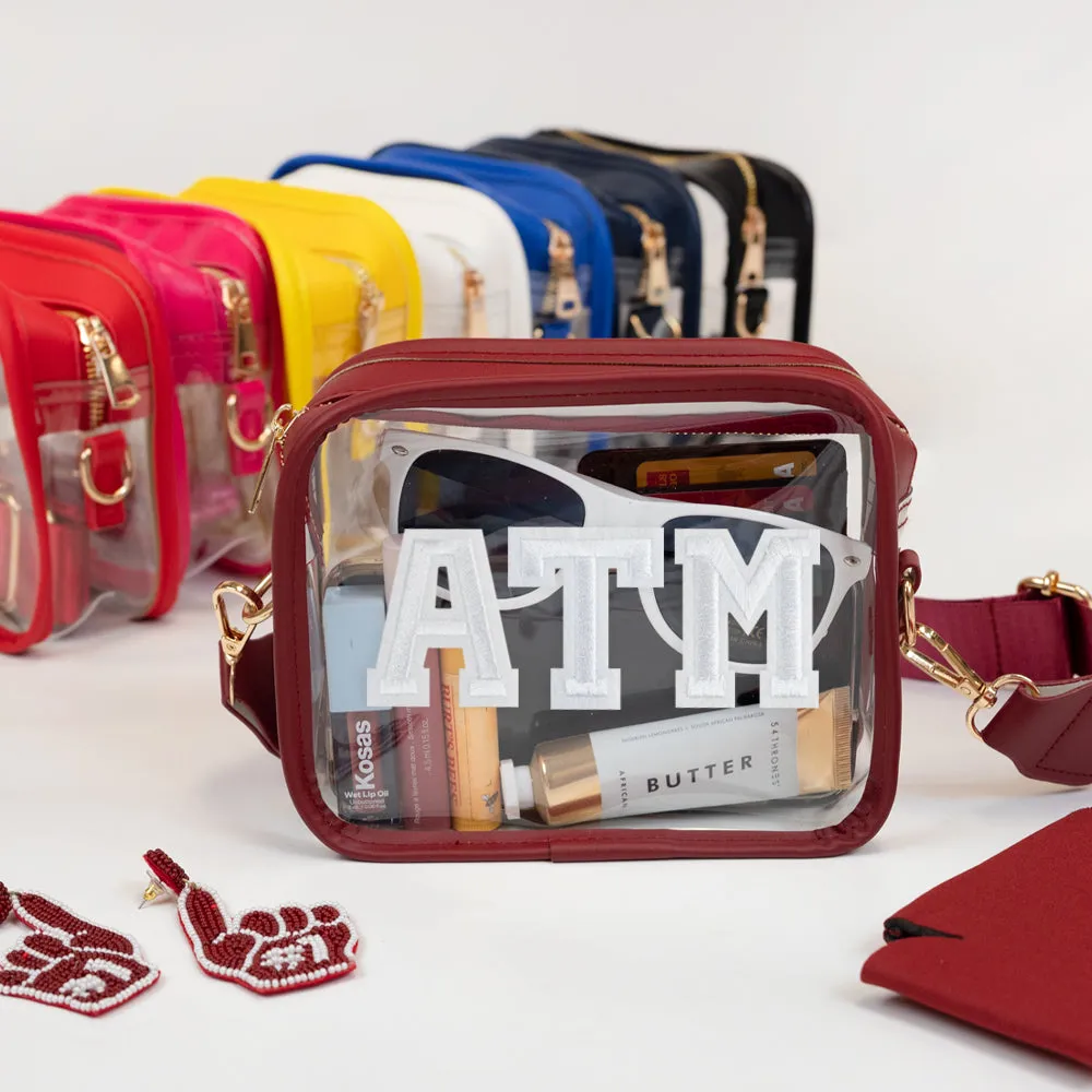 Customized Patch Clear Stadium Bag