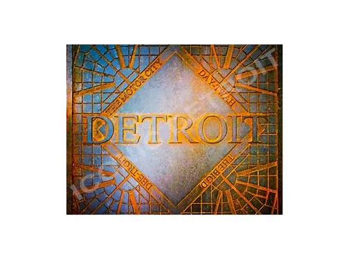 Detroit Decor Luster or Canvas Print $35 - $430