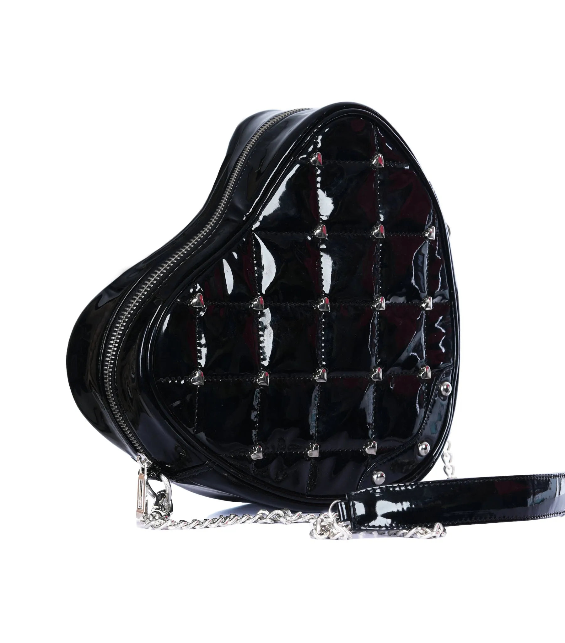 Devil Heart Studded Sling Bag - Wholesale