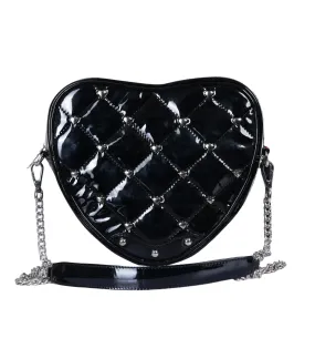 Devil Heart Studded Sling Bag - Wholesale