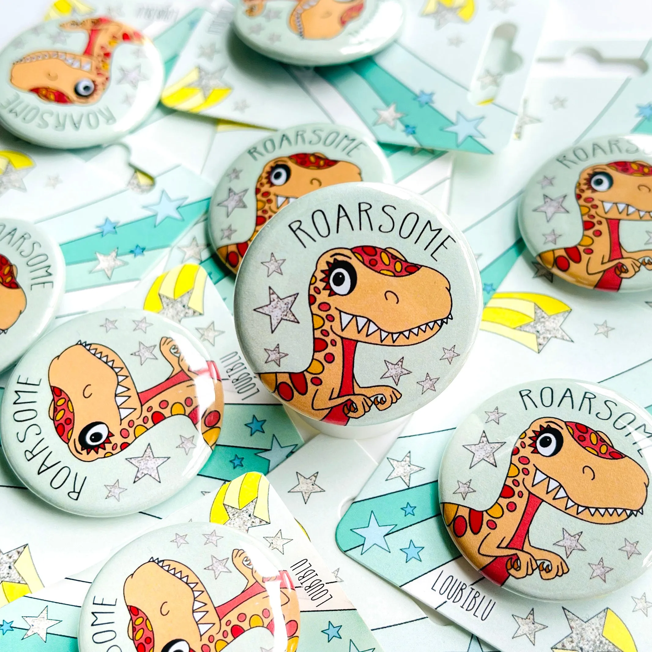 Dinosaur Badge