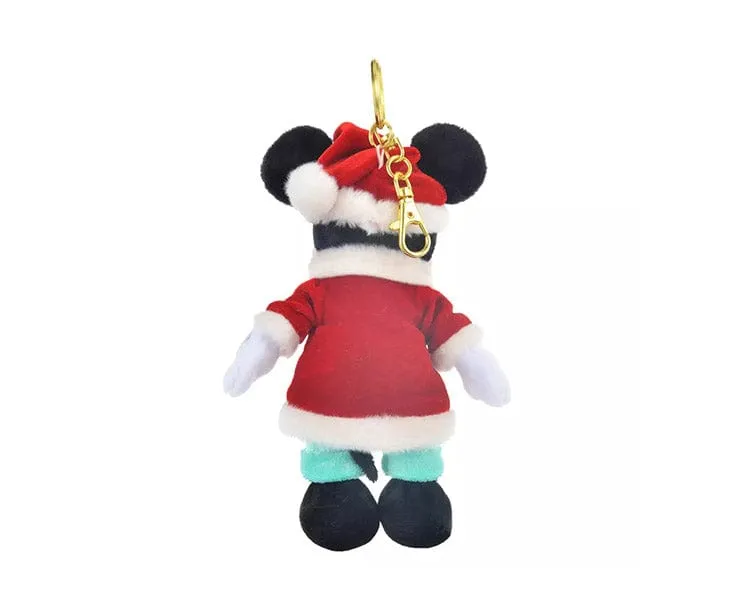 Disney Japan Christmas 2023 Mickey Plush Keychain