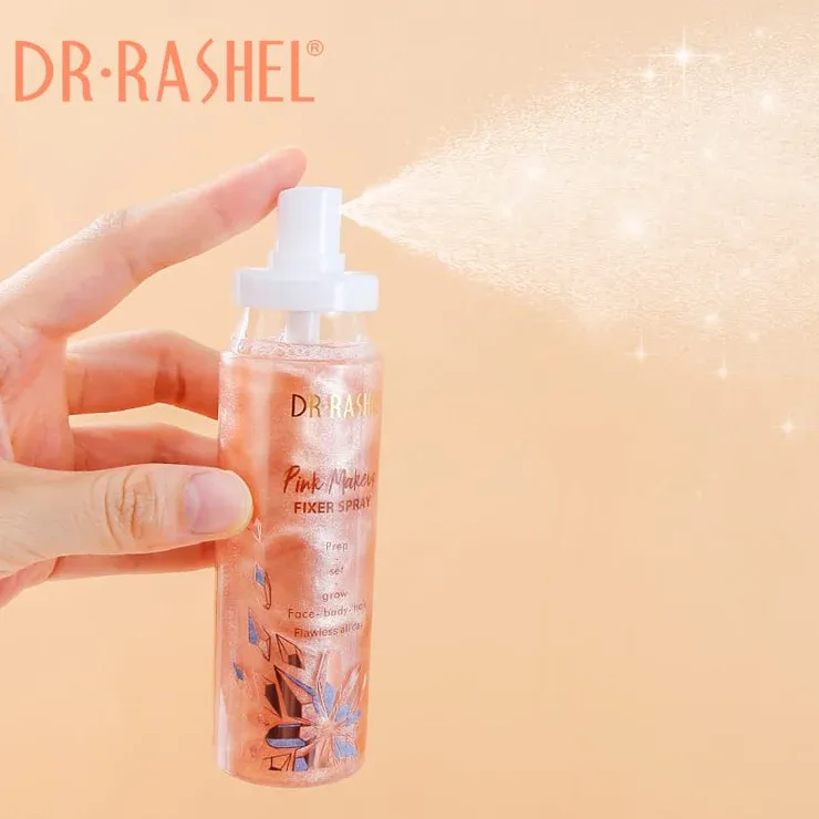 Dr. Rashel Pink Makeup Fixer Spray