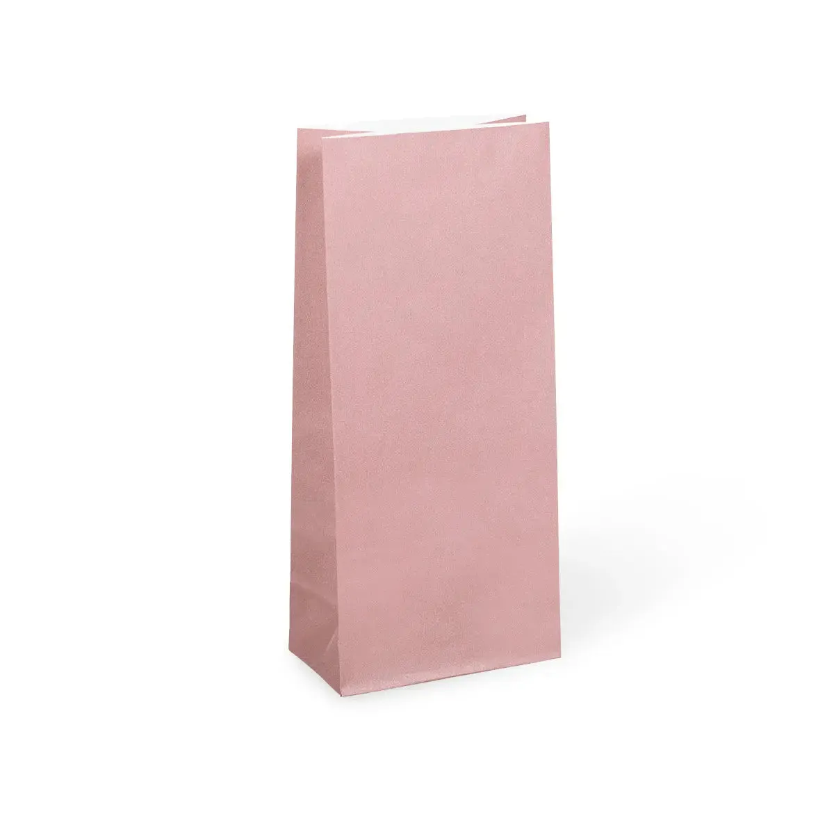 Earth Collection Dusty Pink Paper Party Bag 22cm x 10cm - Individual