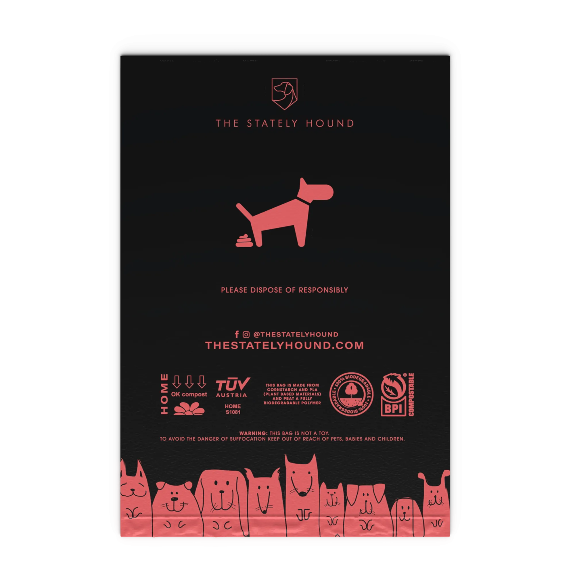 Eco-Friendly Dog Poop Bags – Compostable, Durable, and Leak-Proof