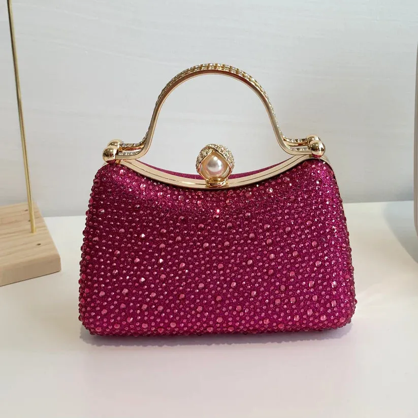 Embellished clutch bag. All Colours