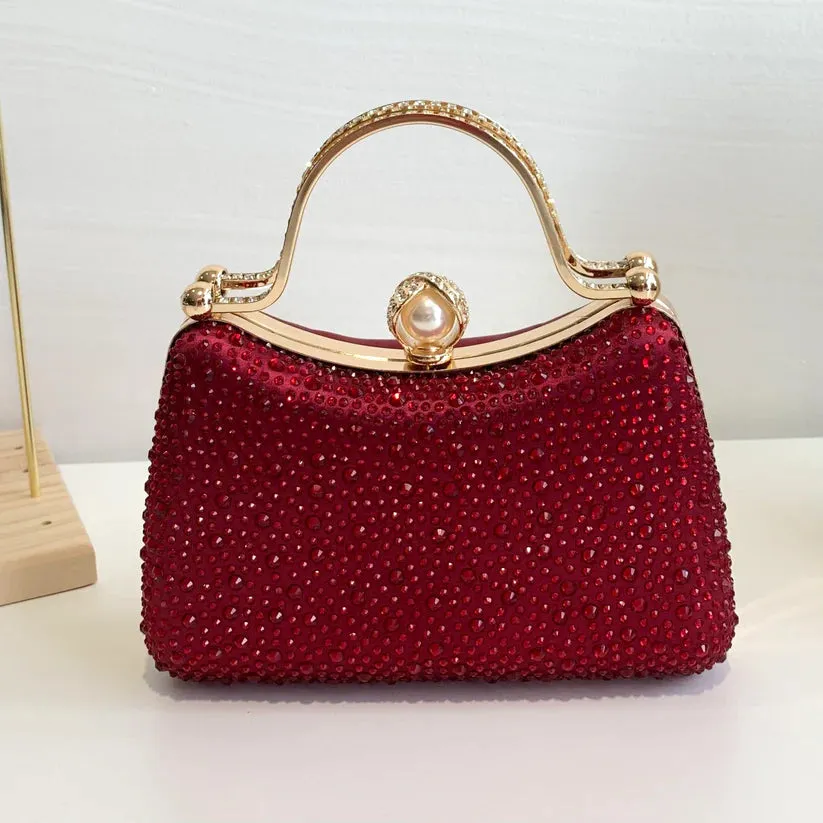 Embellished clutch bag. All Colours