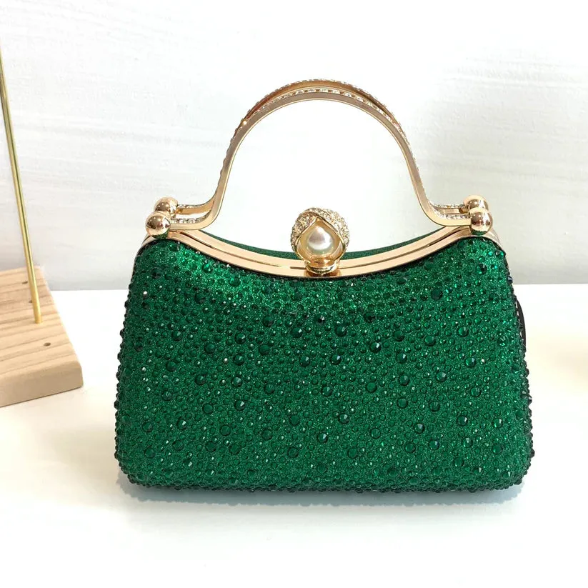 Embellished clutch bag. All Colours