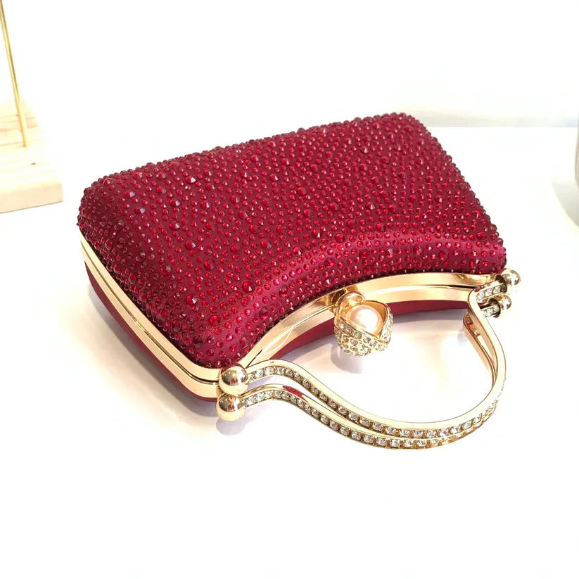 Embellished clutch bag. All Colours