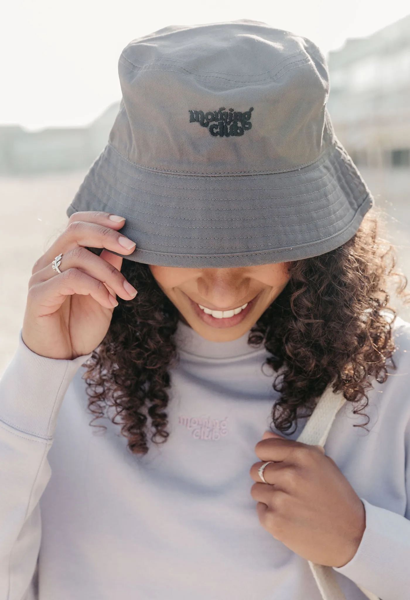 Essential Embroidered Bucket Hat