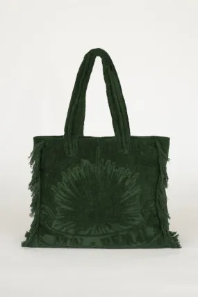 Evergreen | Terry Tote Beach Bag