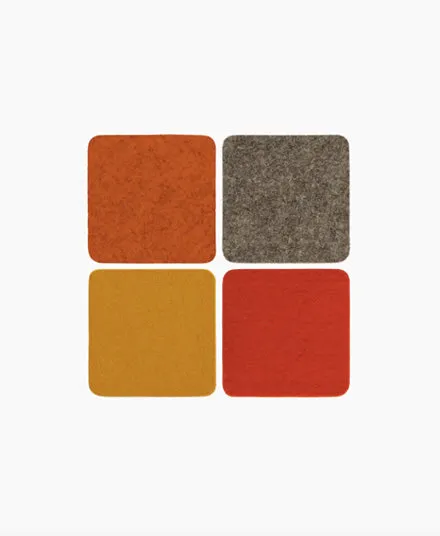 Felt Coasters, Square