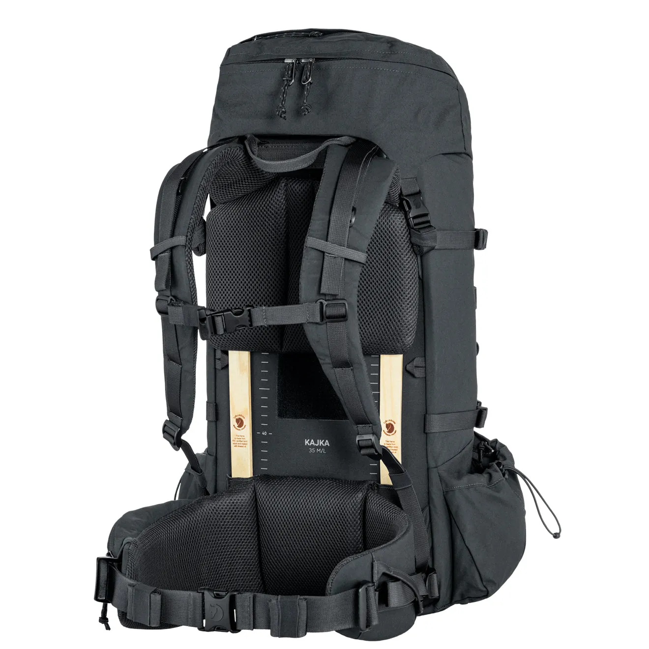 Fjallraven Kajka 35L M/L Backpack Coal Black