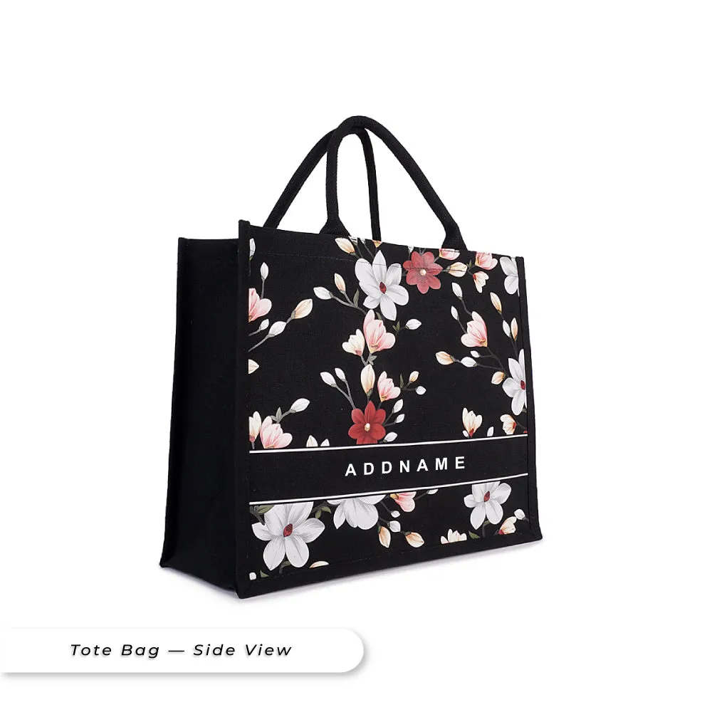 Flora Ixia Canvas Tote Bag