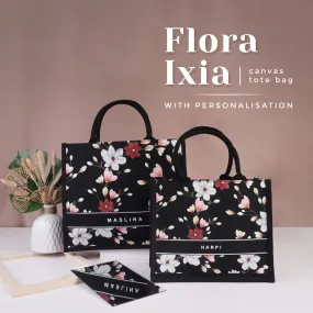 Flora Ixia Canvas Tote Bag