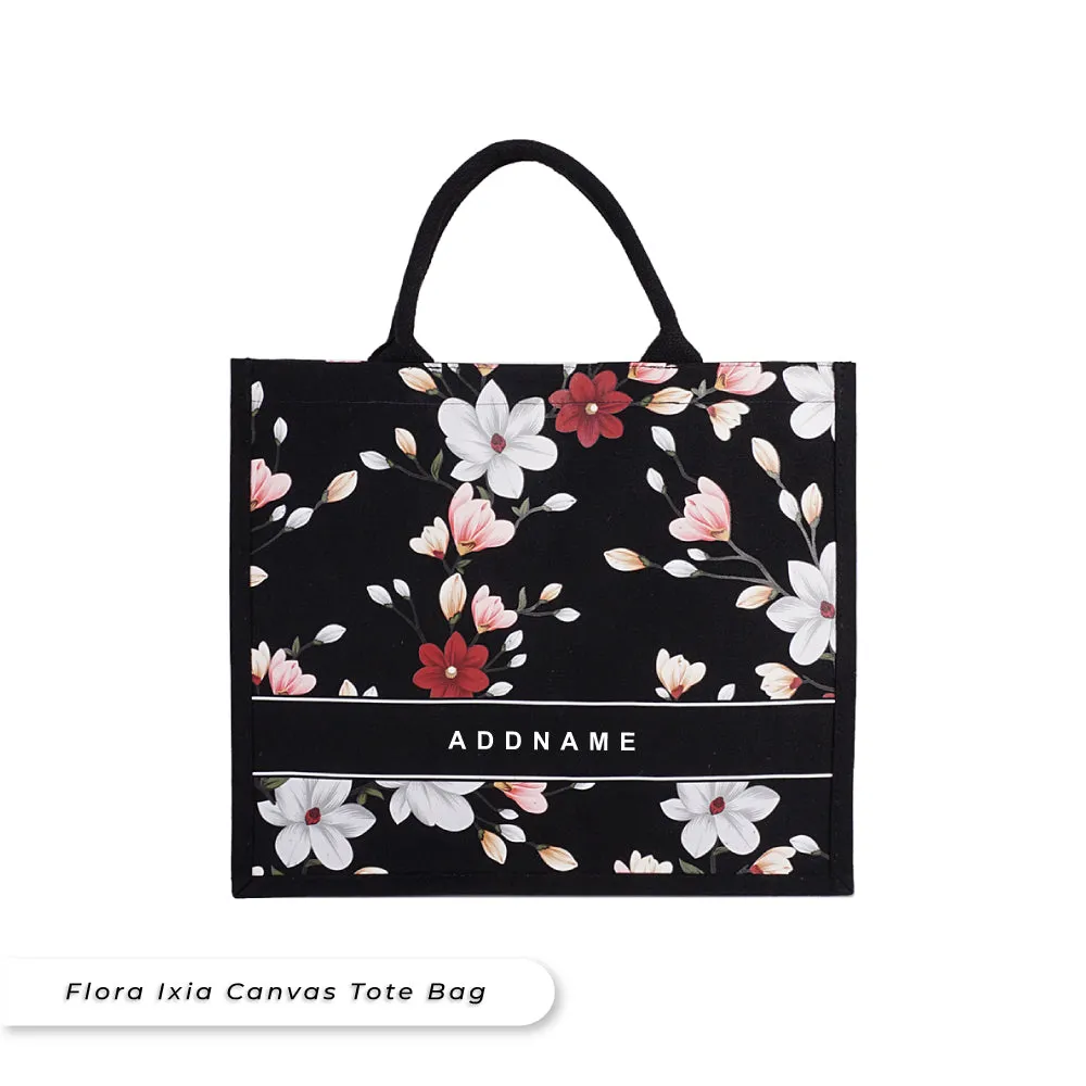 Flora Ixia Canvas Tote Bag