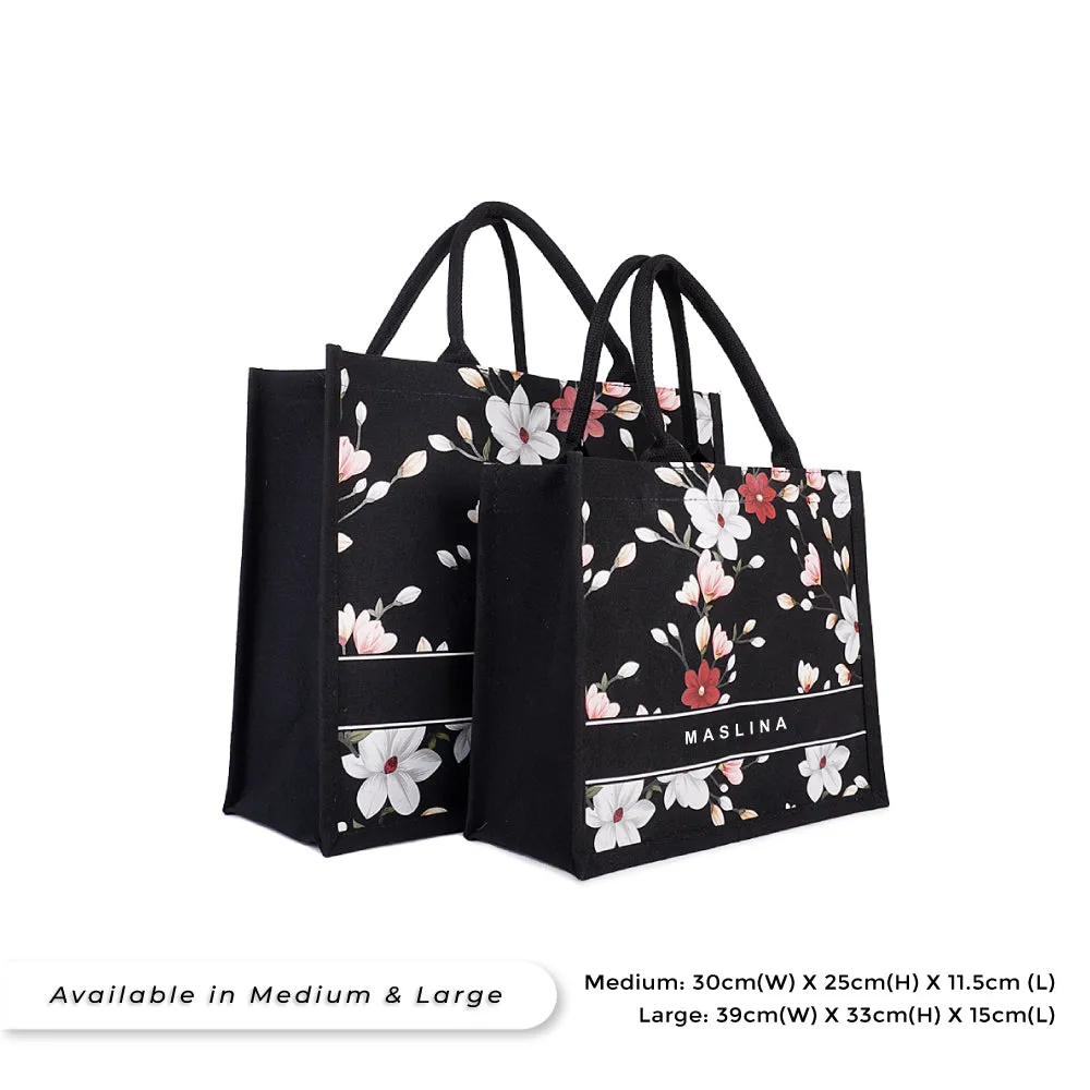 Flora Ixia Canvas Tote Bag