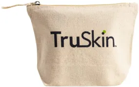 Free TruSkin 100% Organic Cotton Zippered Pouch/Cosmetic Bag