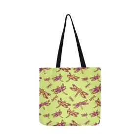 Gathering Lime Reusable Shopping Bag (Two sides)