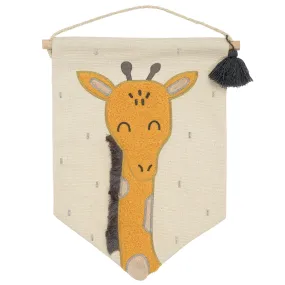 Giraffe Canvas Banner Wall Art