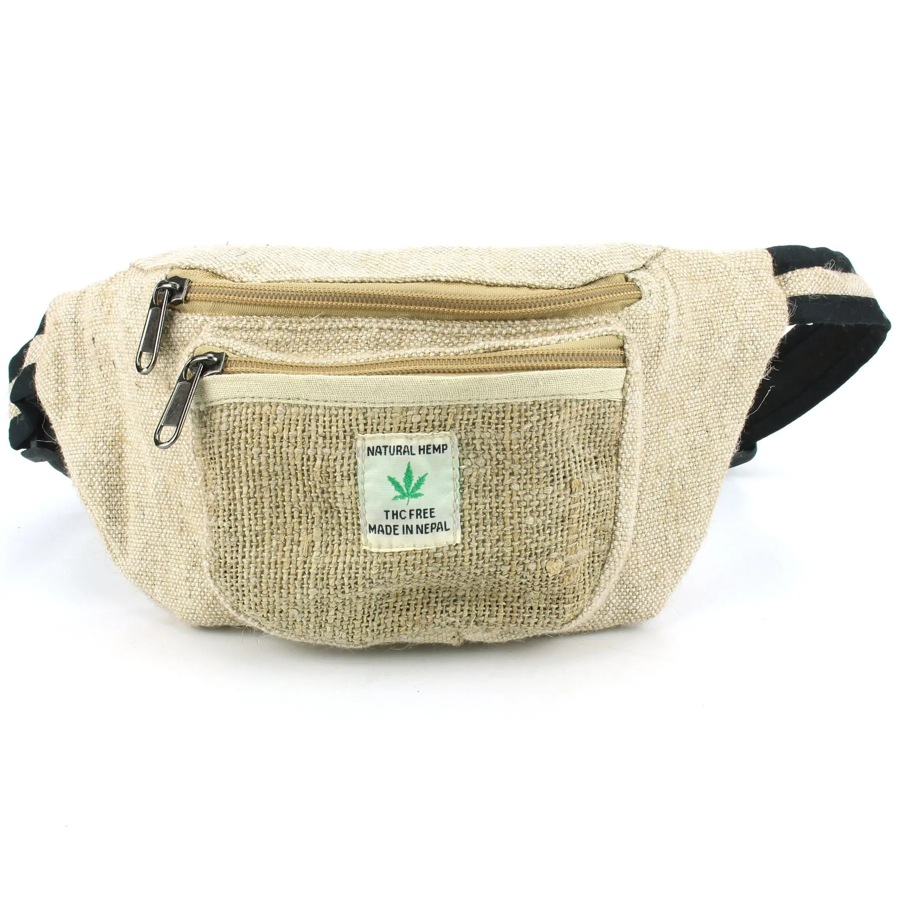 Handmade Natural Hemp Bag - Bumbag