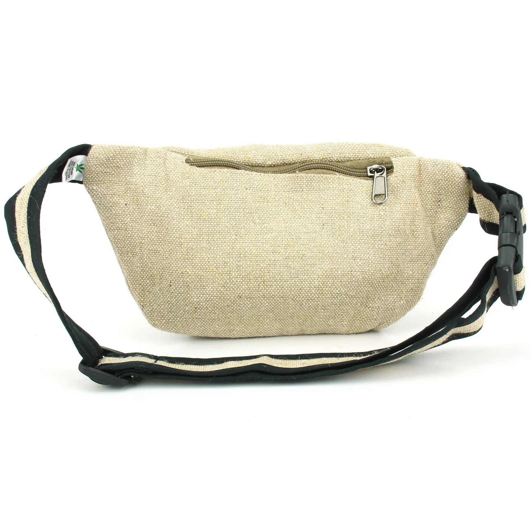 Handmade Natural Hemp Bag - Bumbag