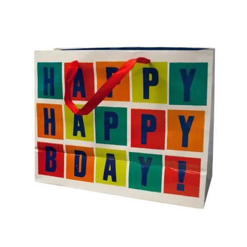 Happy Birthday Gift Bag ( Case of 72 )