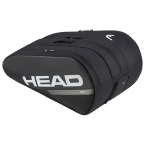 Head Tour XL Tennis Racquet Bag Black White