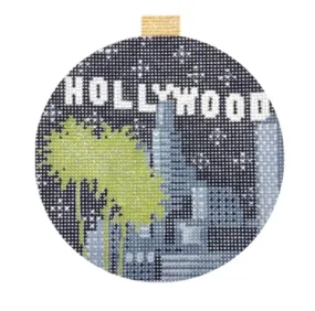 Hollywood Bauble Needlepoint Canvas