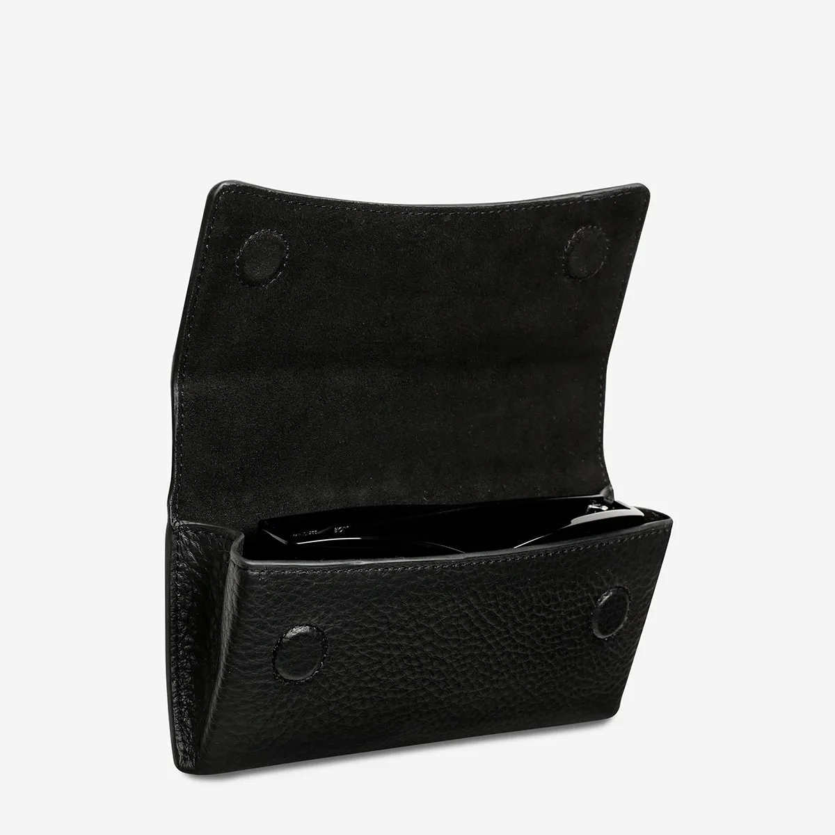 Into The Ether Sunglasses Case - Black