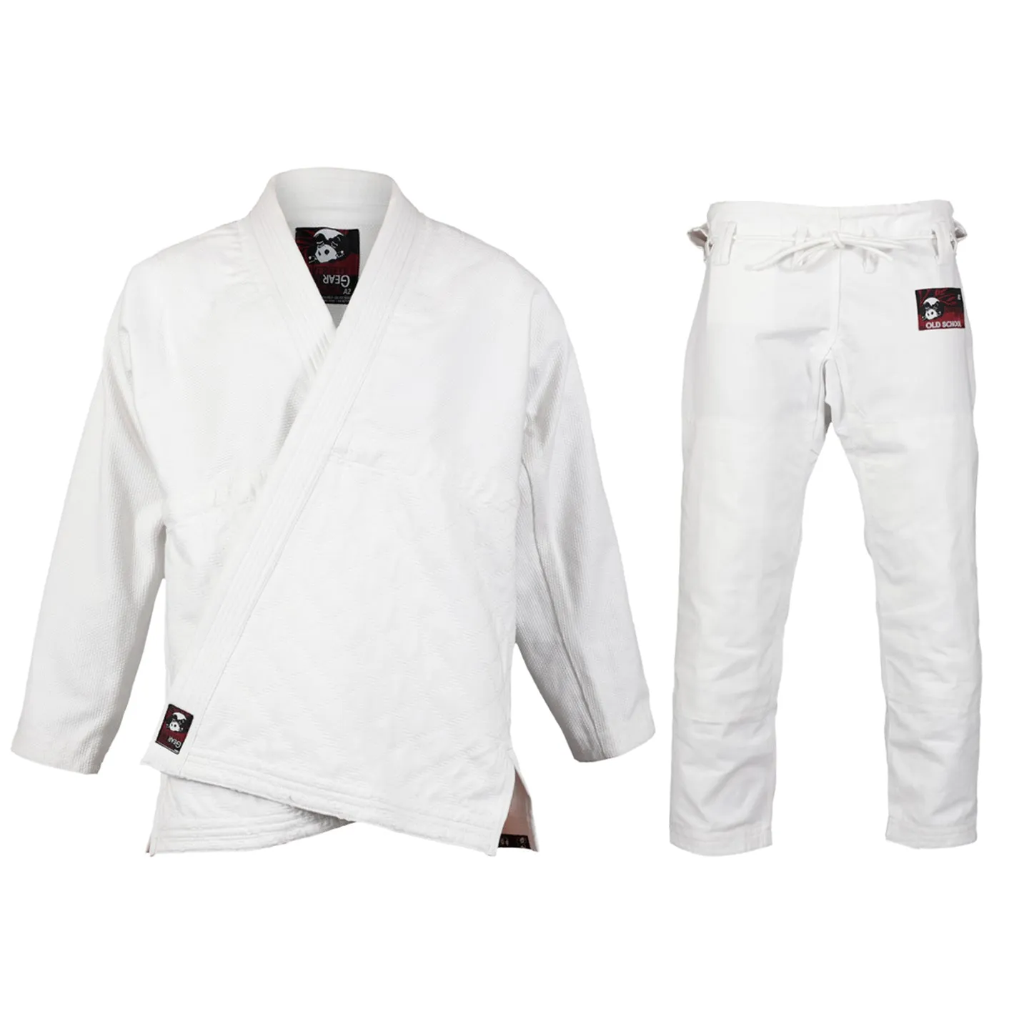 Inverted Gear "Old School" BJJ Gi - White