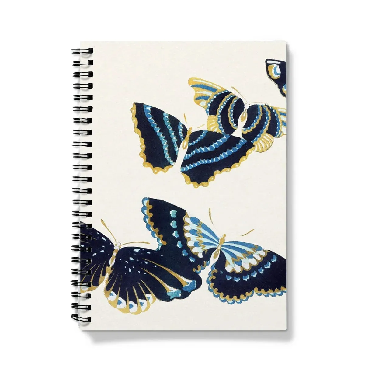 Japanese Blue Butterflies, Too - Kamisaka Sekka Notebook