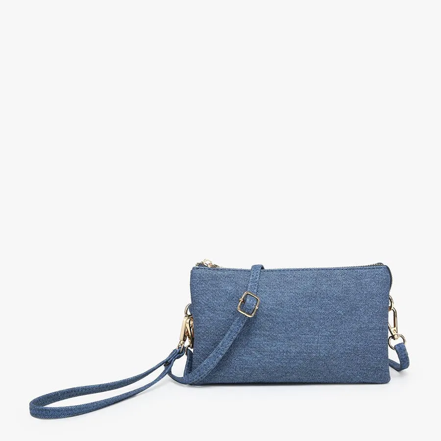 Jen & Co. Bag: Riley 3 Compartment Crossbody/Wristlet