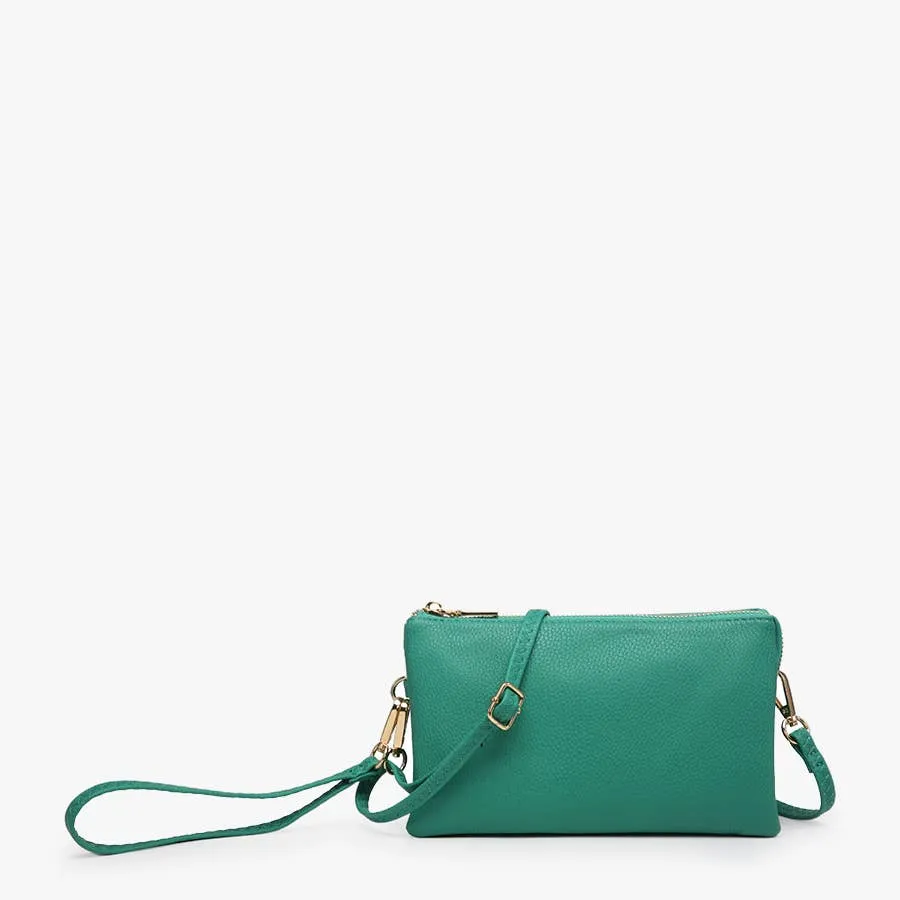 Jen & Co. Bag: Riley 3 Compartment Crossbody/Wristlet