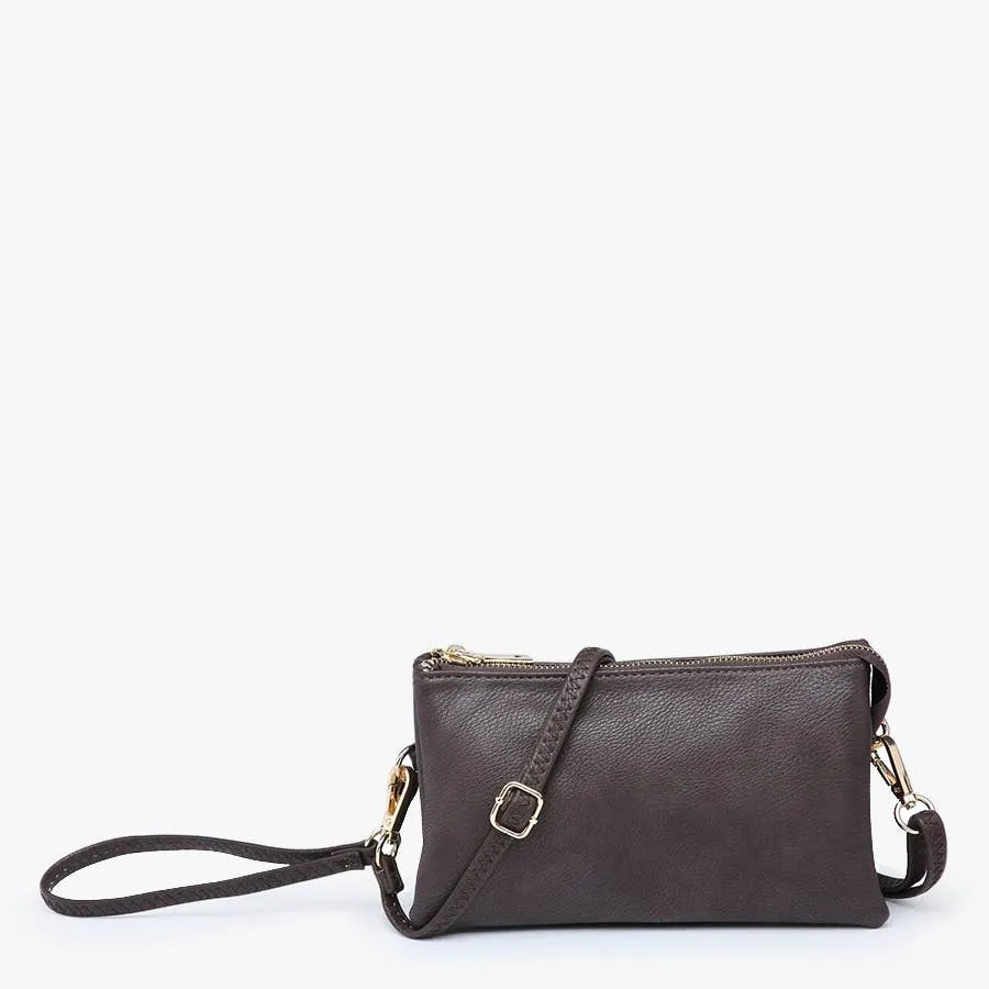 Jen & Co. Bag: Riley 3 Compartment Crossbody/Wristlet