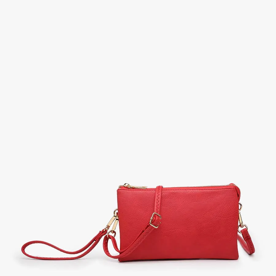 Jen & Co. Bag: Riley 3 Compartment Crossbody/Wristlet