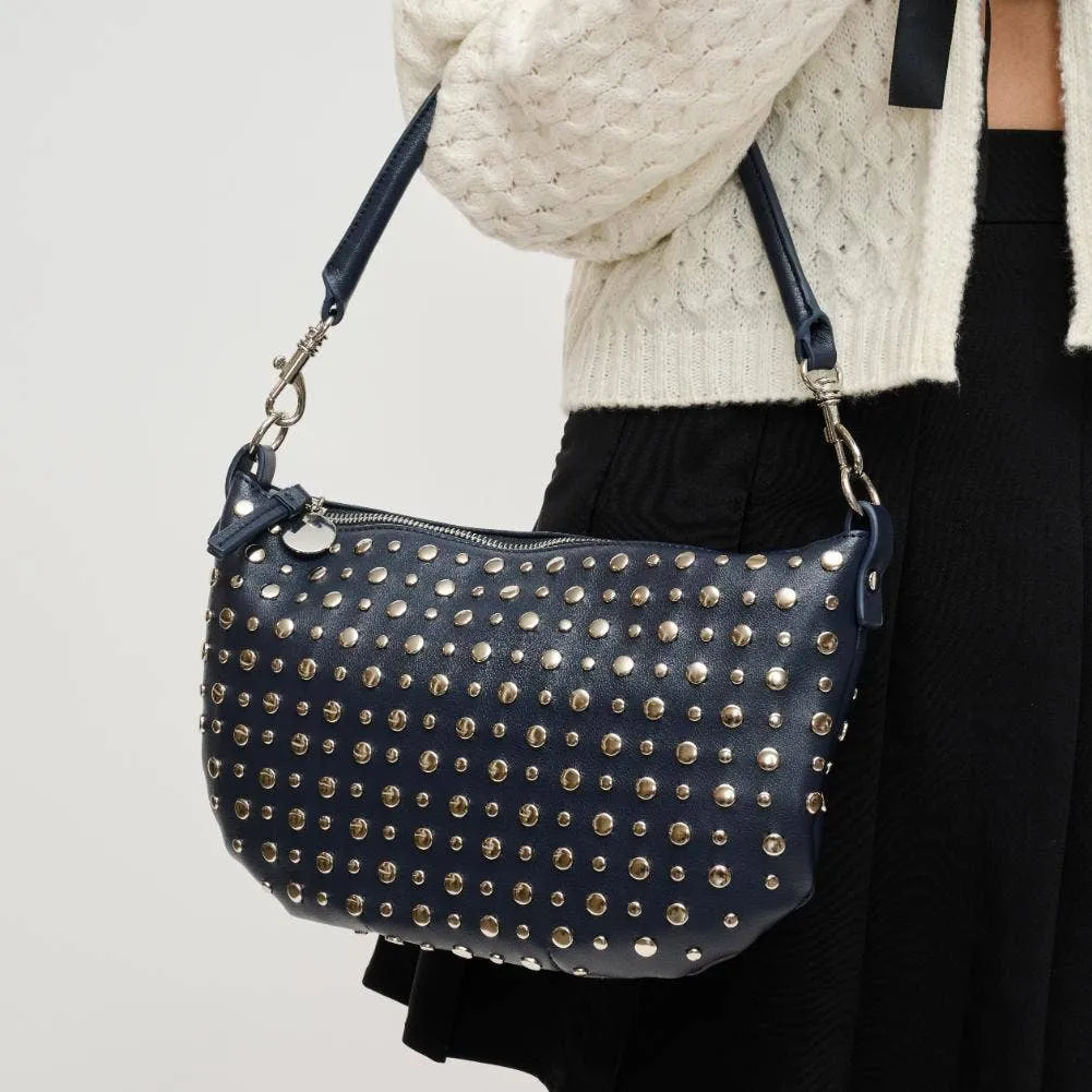 Jordan Studded Shoulder Bag