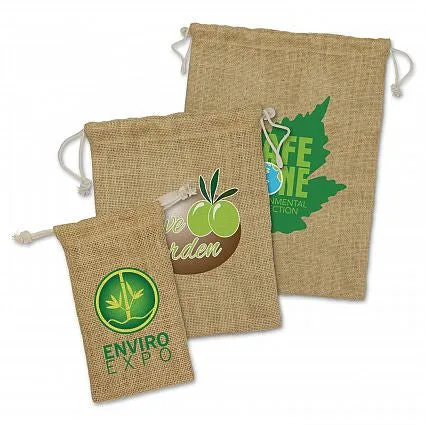 Jute Gift Bag - Medium