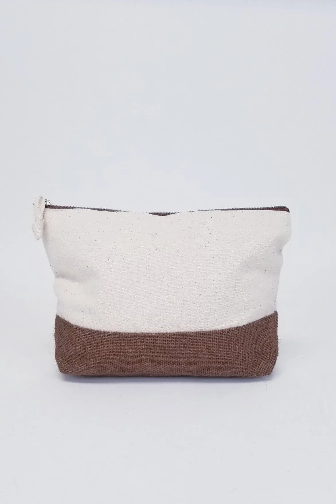 JUTP Jute Canvas Pouch