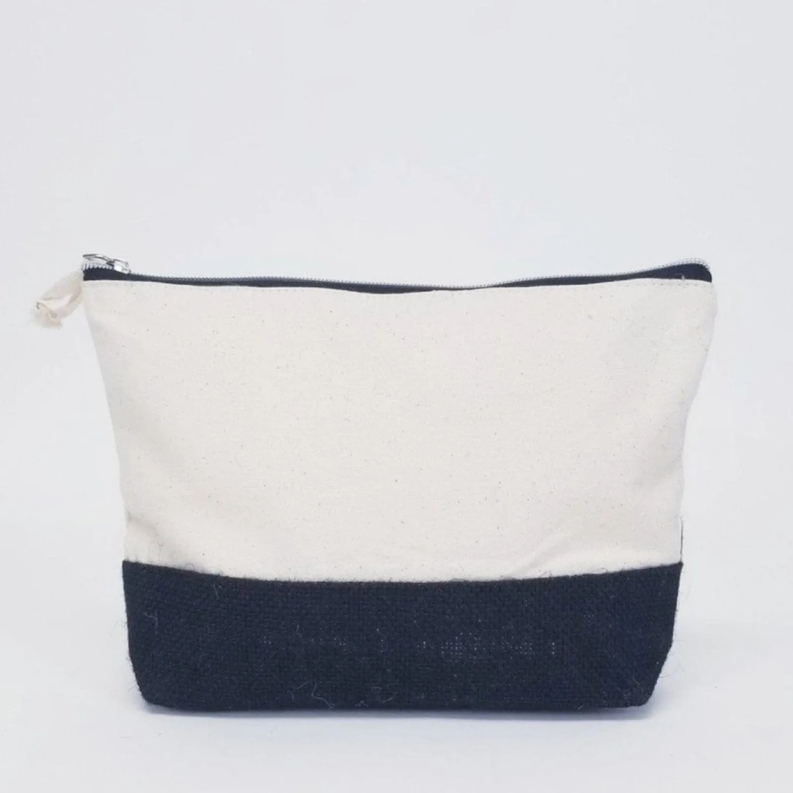 JUTP Jute Canvas Pouch