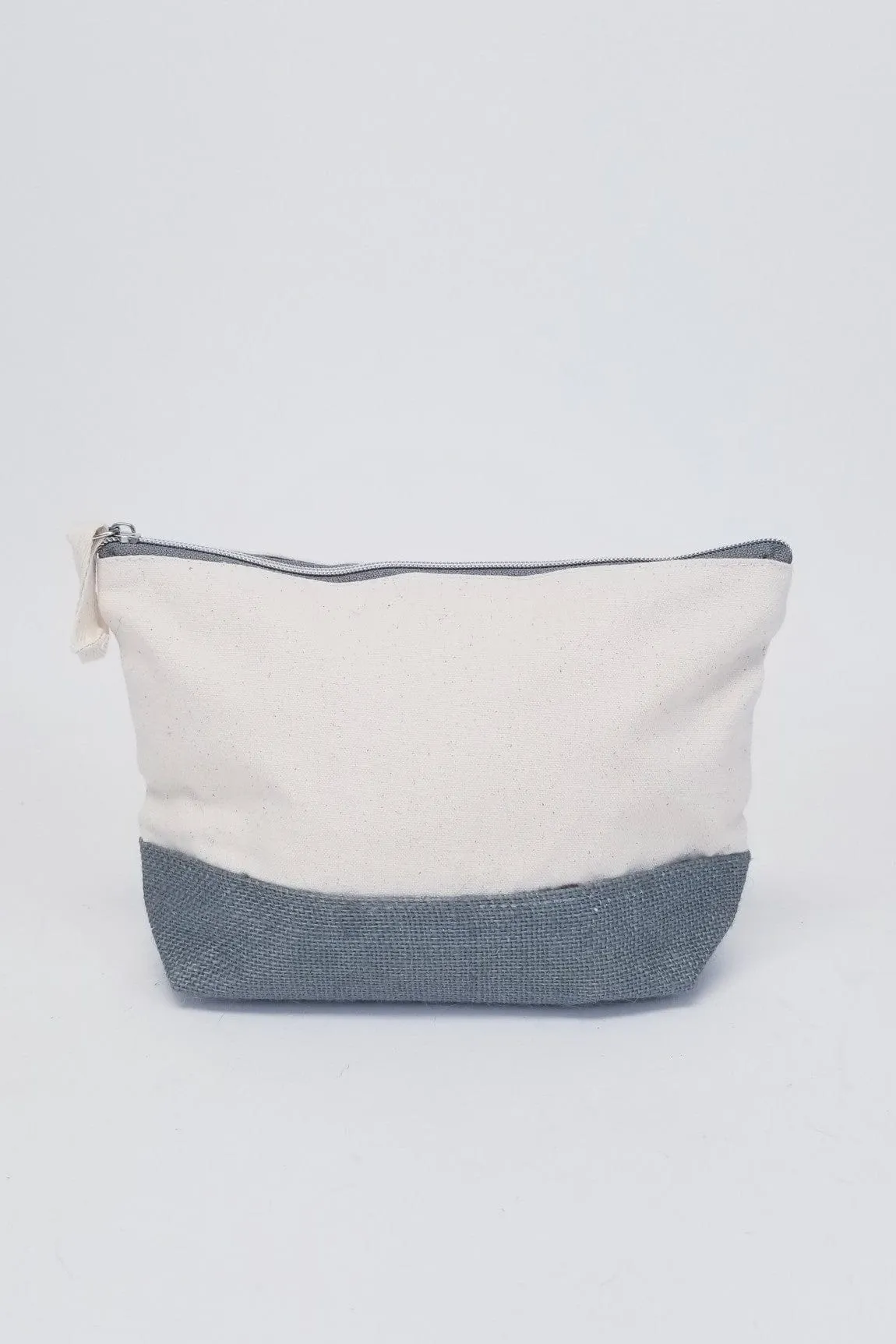 JUTP Jute Canvas Pouch