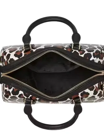 Kate Spade New York Madison Spotted Leopard Duffle Crossbody