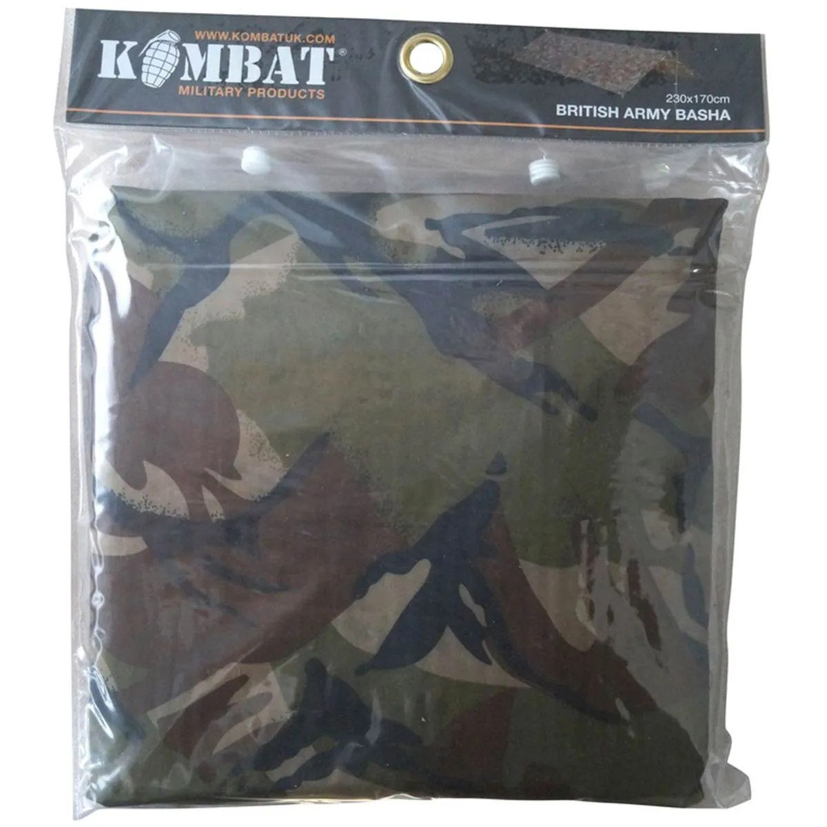 Kombat DPM Camo Basha Tarp Shelter 230cm x 170cm