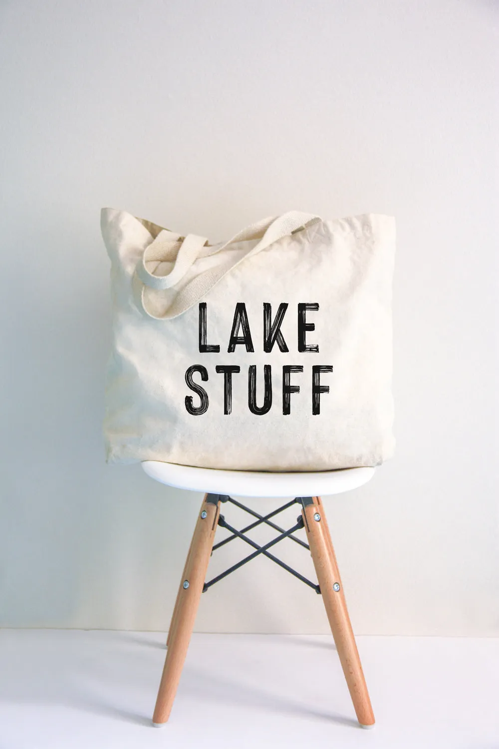 Lake Stuff Canvas Tote Bag