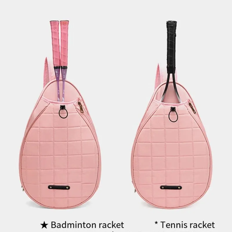 Large Capacity Badminton Bag One Shoulder Crossbody Tennis Bag