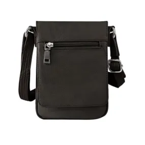 Large Classic Flap Over Leather Crossbody