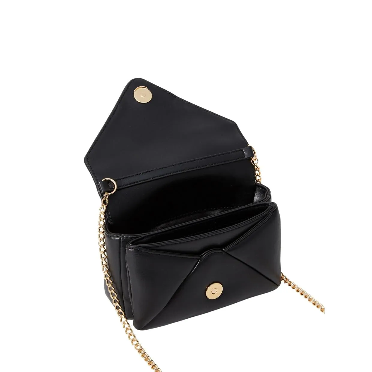 Love Moschino Logo Black Small Crossbody Bag