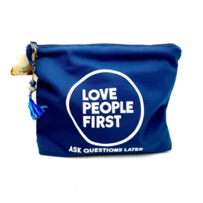 'Love People First' Pouch