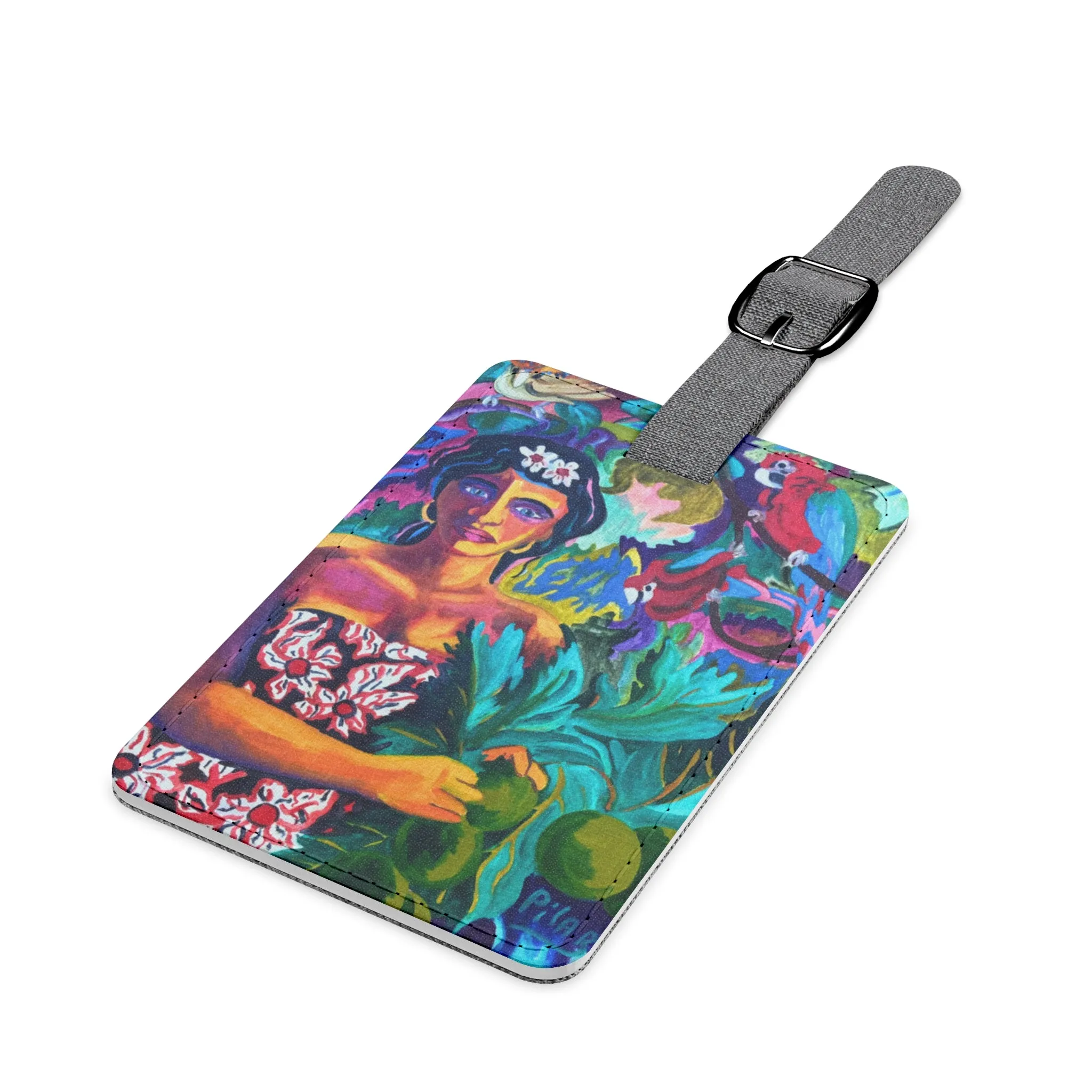 Luggage Tag: Tropical Beauty