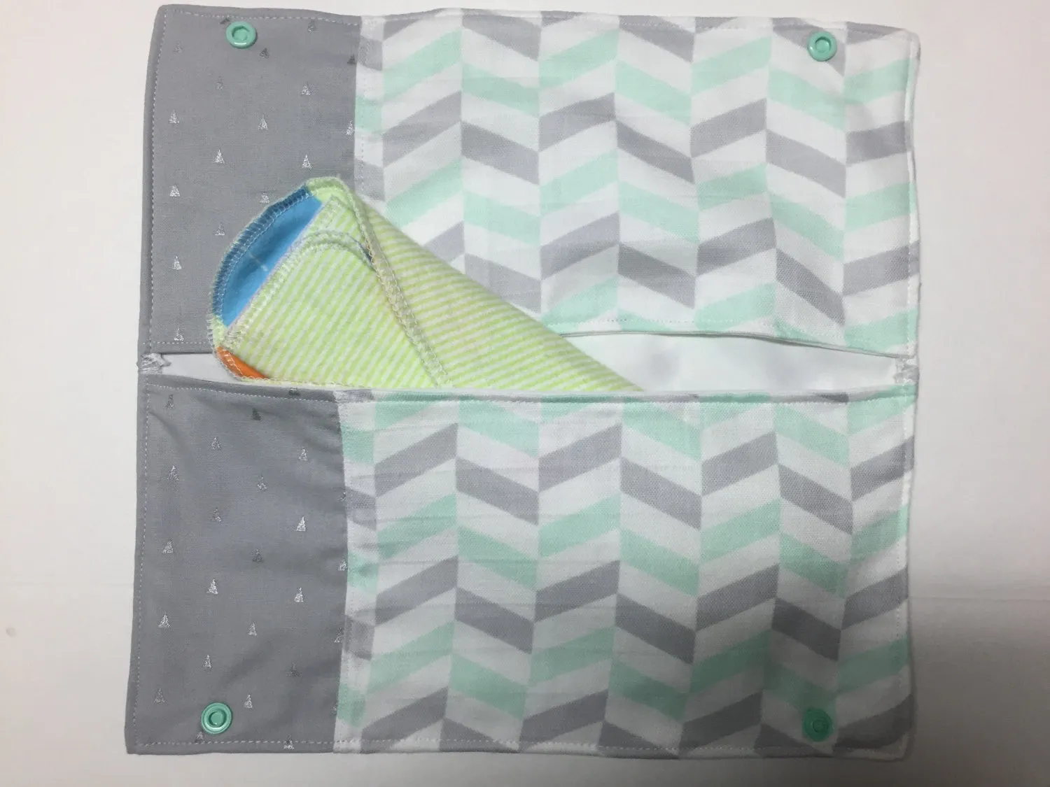 MamaBear Large Pad Wallet, wipes pouch, wet bag - Choose from Available Stock